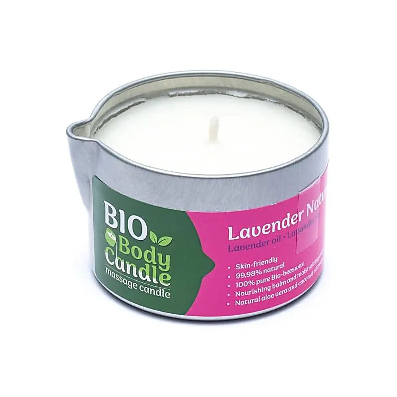 BIO Massagekerze Lavendel 100ml