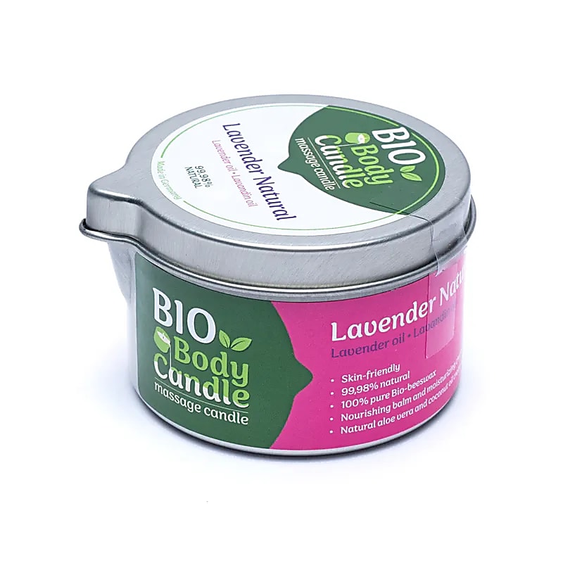 BIO Massagekerze Lavendel 100ml