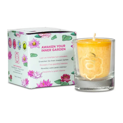 Votive scented candle second chakra in gift box