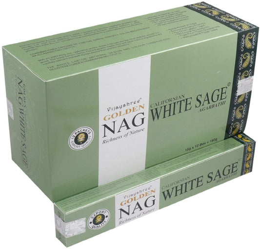 Golden Nag White Sage Weihrauch: Die Reinigung der Sinne