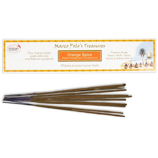 Incense sticks Marco Polo's Treasures orange spice