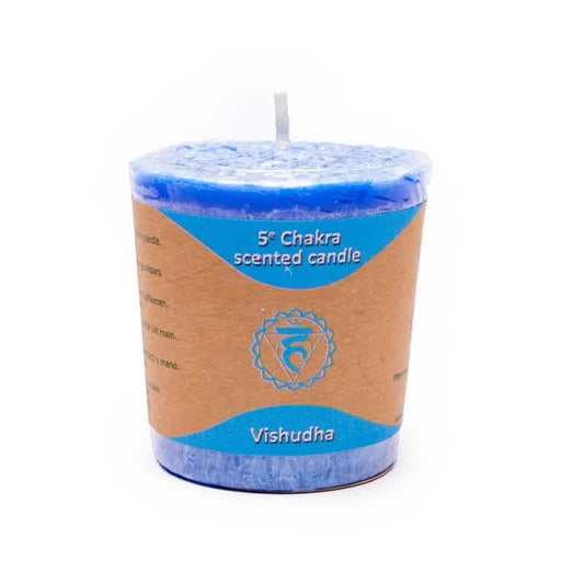 Votive scented candle 5th Chakra