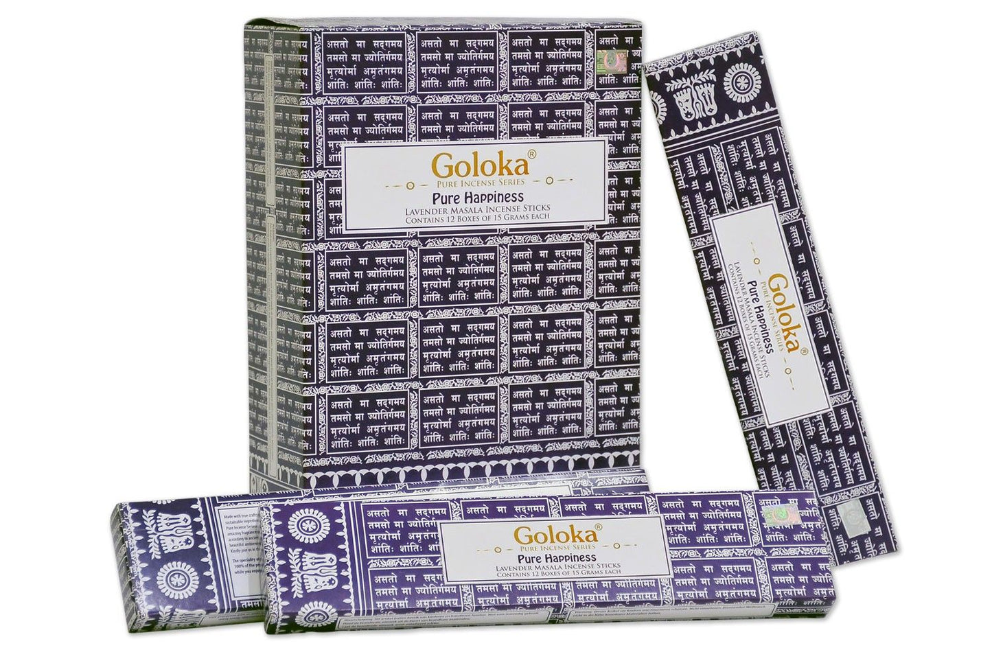 Goloka Pure Happiness Räucherstäbchen – Fröhlichkeit im Duft