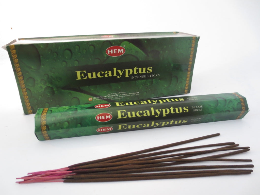 HEM Eucalyptus Räucherstäbchen - Frische und Klarheit aus der Natur