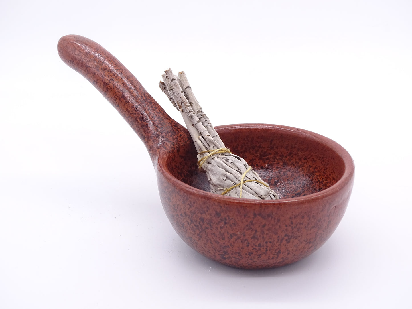 Brown incense burner