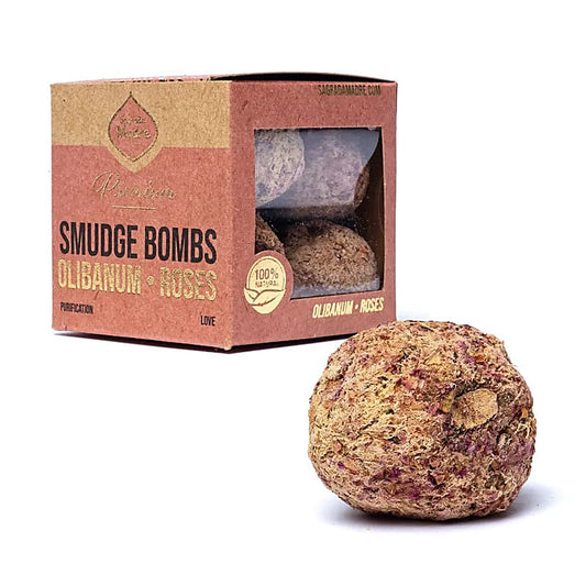 Sagrada Madre Premium Smudge Bomb Olibanum &amp; Rose 