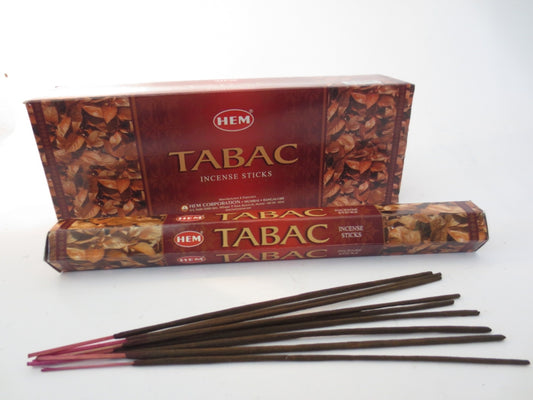 HEM Tabac Räucherstäbchen - Rauchiger Charme