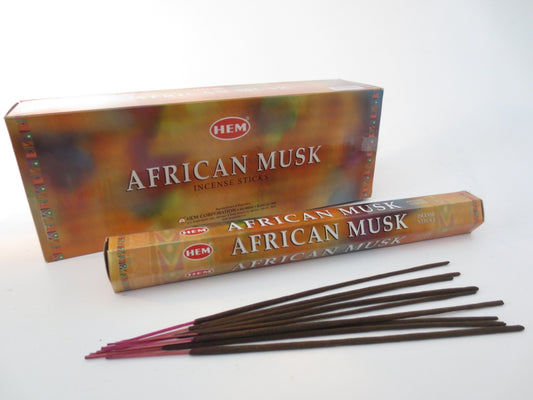 HEM African Musk Räucherstäbchen - Die Essenz von afrikanischem Moschus