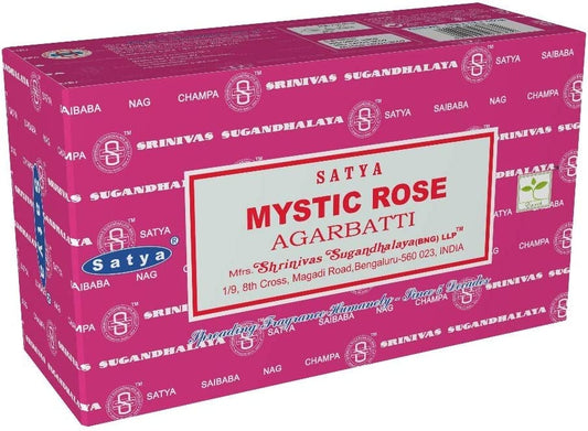 Satya Mystic Rose Räucherstäbchen – Die Magie verführerischer Rosen