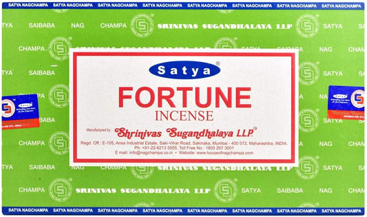 Satya Fortune Räucherstäbchen – Der Duft des Glücks und der Fülle