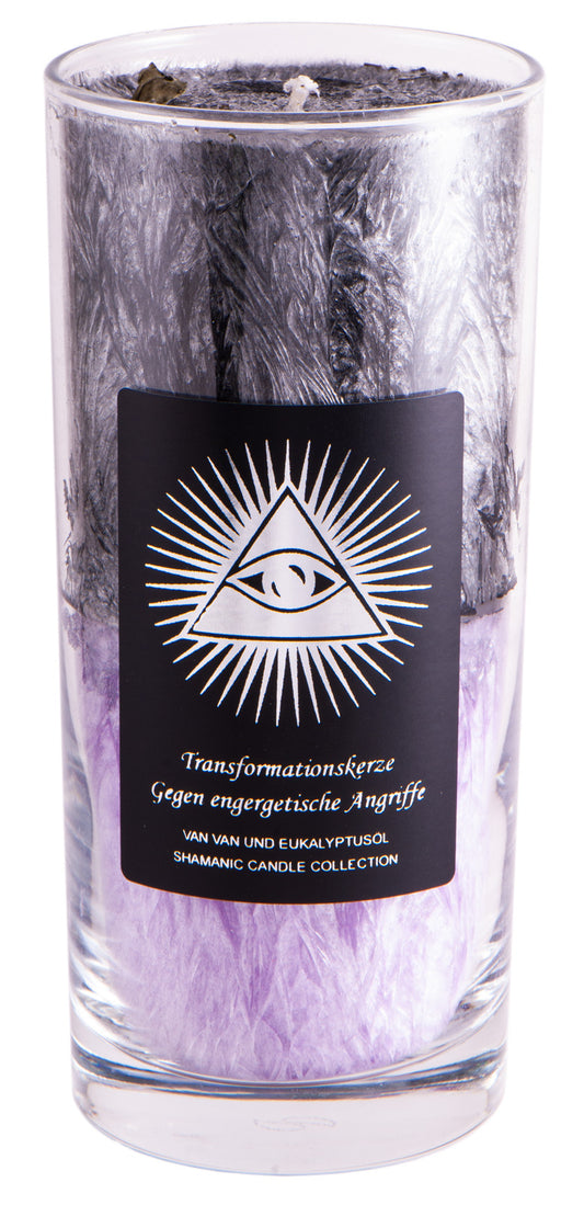 Transformation candle against energetic attacks