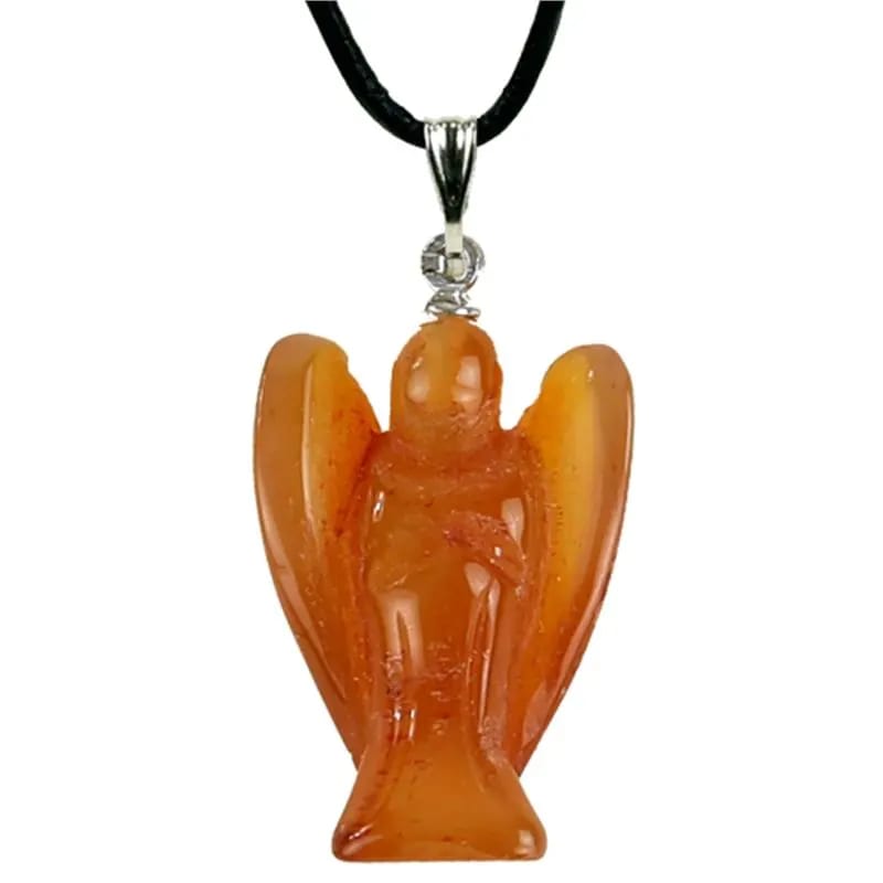 Pendant angel carnelian