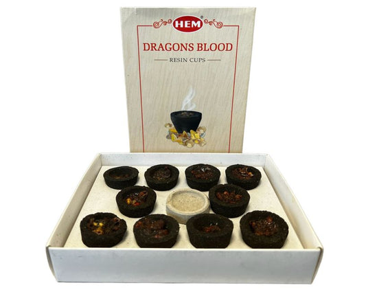 HEM resin mug Sambrani - Dragon's Blood 