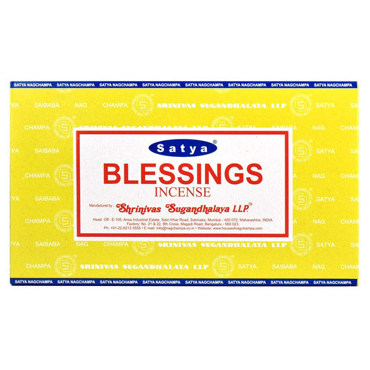 Satya Blessings Räucherstäbchen – Eine Duftreise des Segens