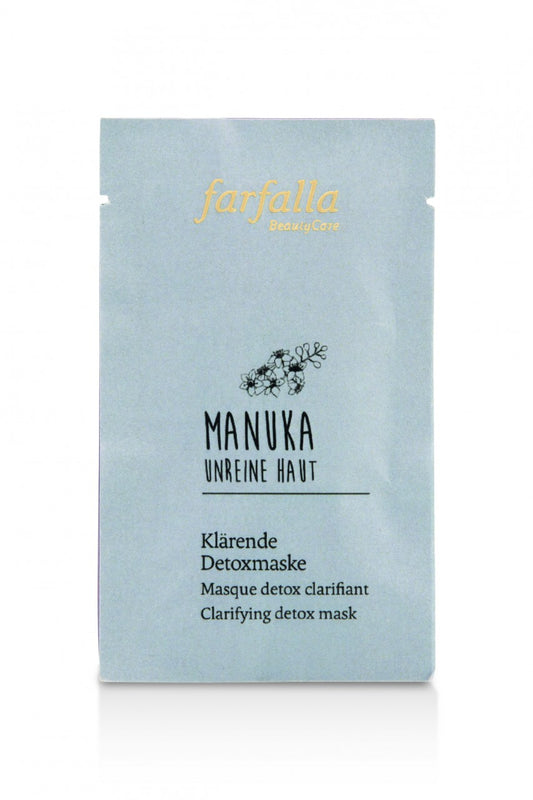 Clarifying detox mask skin 7ml farfalla