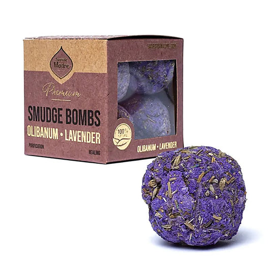 Sagrada Madre Premium Smudge Bomb Olibanum &amp; Lavender 